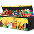 PAFOLO Extra Large Toy Storage Chest Sturdy, Collapsible Organizer