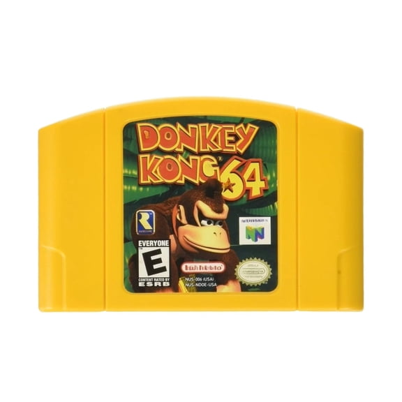 PAFOX Donkey Kong 64 Games Cartridge Compatible with N64 Console US NTSC Version