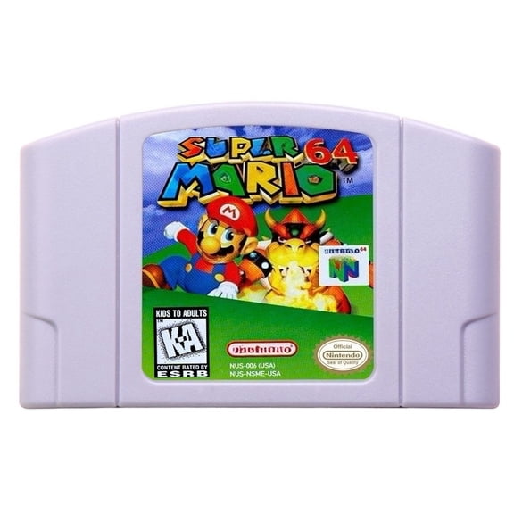 PAFOX Svper mario 64 Games Cartridge Compatible with N64 Console US NTSC Version