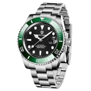 PAGANI DESIGN Automatic Mens Watches 40mm Waterproof Mechanical Wrist Watch for Men Sports Stainless Steel Watches