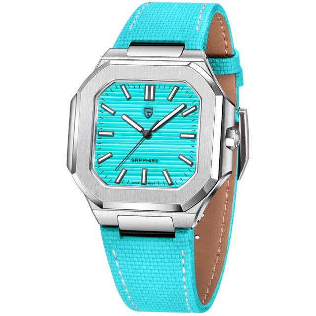 PAGANI DESIGN Men's Quartz Watch 37MM Stainless Steel Sports Waterproof ...