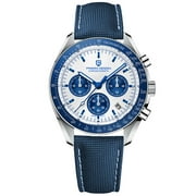 PAGANI DESIGN Mens Quartz Watches 40mm New Release full Stainless Steel Waterproof Sports Chronograph Wrist Watch for Men Sapphire Dial Glass