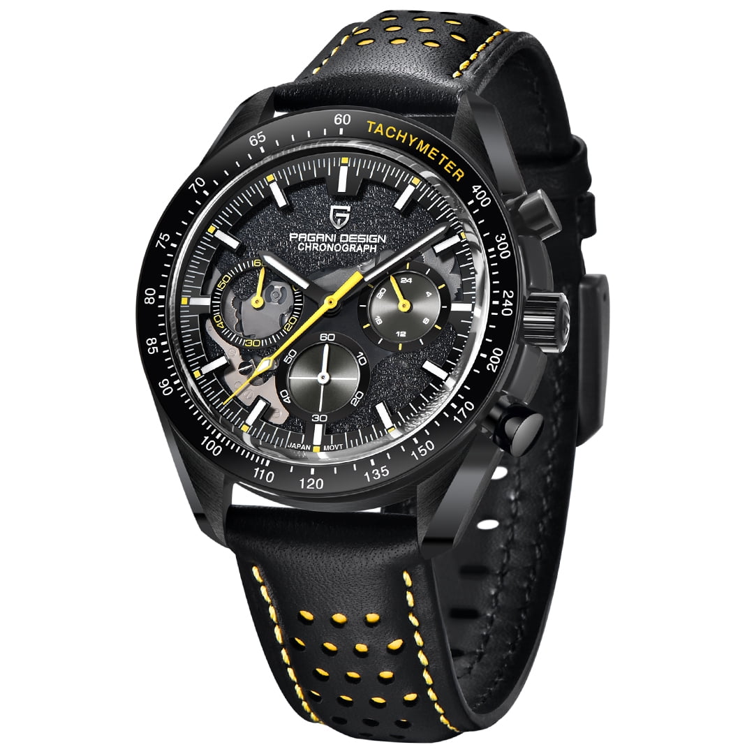 【新品箱入り】PAGANI DESIGN GMT ブラック✖️プラック 新品箱入り】PAGANI DESIGN GMT ブラック✖️プラック - メルカリ