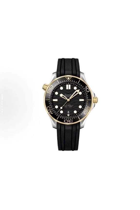 PAGANI DESIGN Men's Watches, Men's Automatic Watches, Mechanical Watch for Men, Stainless Steel Sports Watch, Luminous Analog Wrist Watch, Wave Dial Business Casual Watch