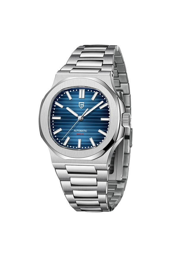 New Men's Automatic Watches 40mm Luxury Stainless Steel Casual Waterproof Wrist Watches Sapphire Dial Glass PD1728