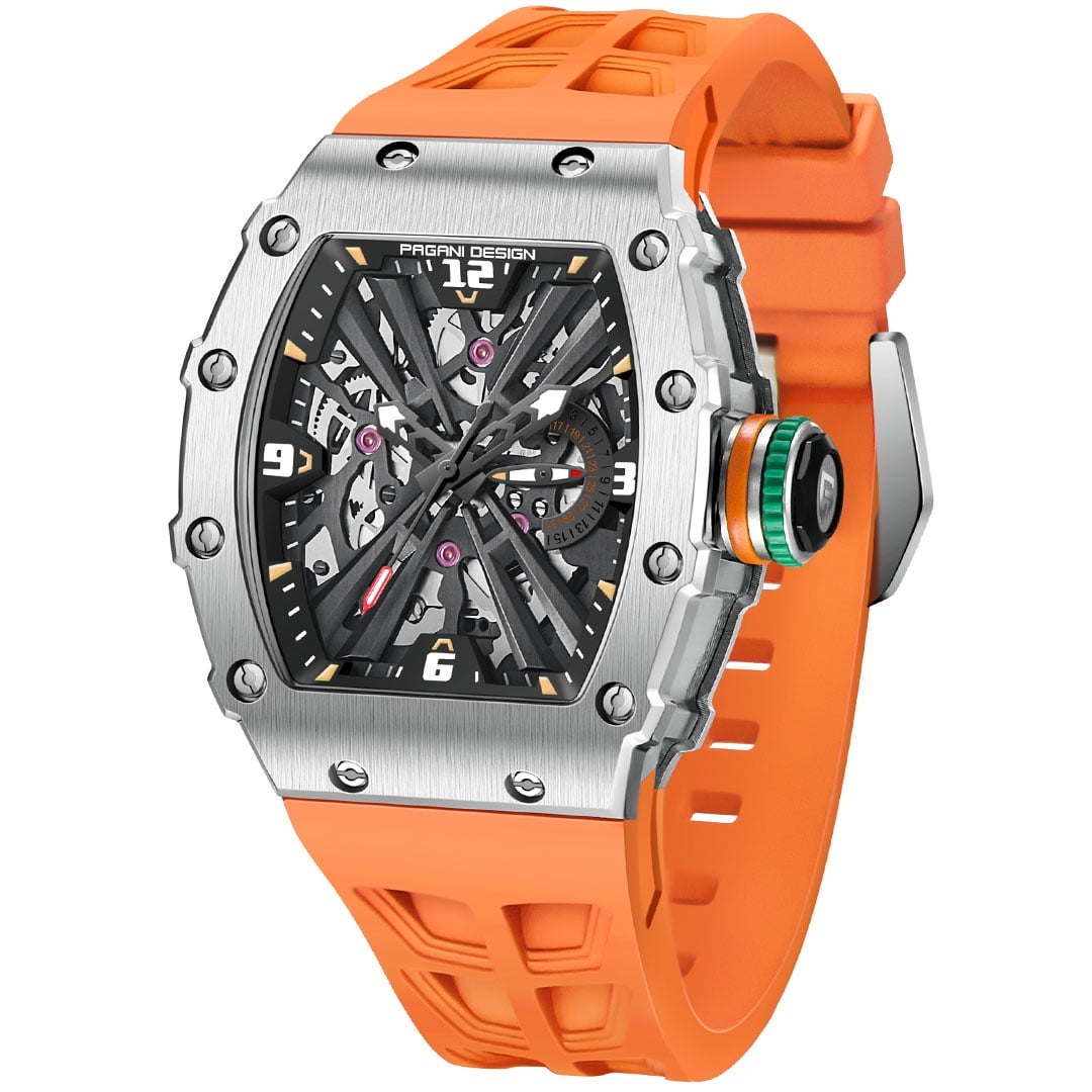 PAGANI DESIGN New Men's Quartz Watches Stainless Steel Waterproof Wrist Watch for Men with Japan VH65 Movement PD1738