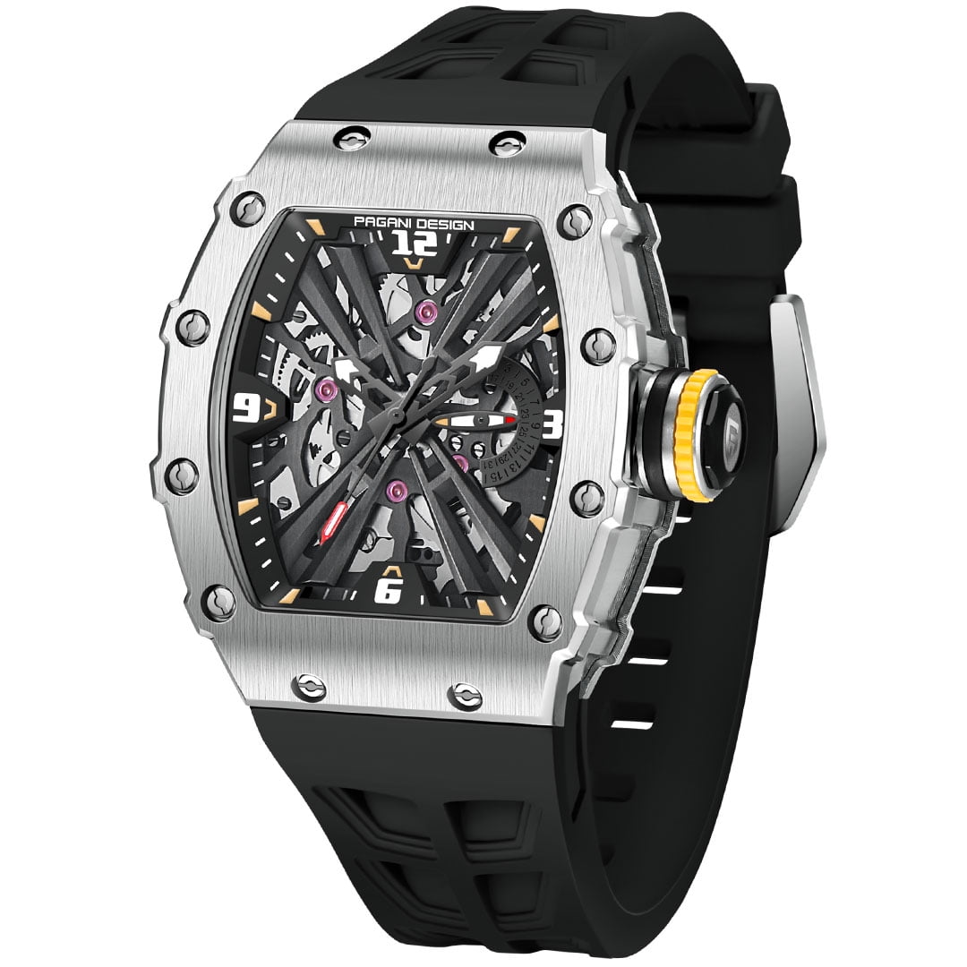PAGANI DESIGN New Men's Quartz Watches Stainless Steel Waterproof Wrist Watch for Men with Japan VH65 Movement PD1738
