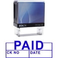 thumbnail image 1 of PAID Self Inking Rubber Stamp Custom Colop Office Stationary P20 Mini Stamper, 1 of 1