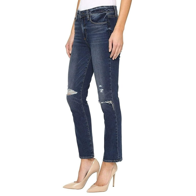PAIGE Heritage Jacqueline Straight High Rise Straight Crop in