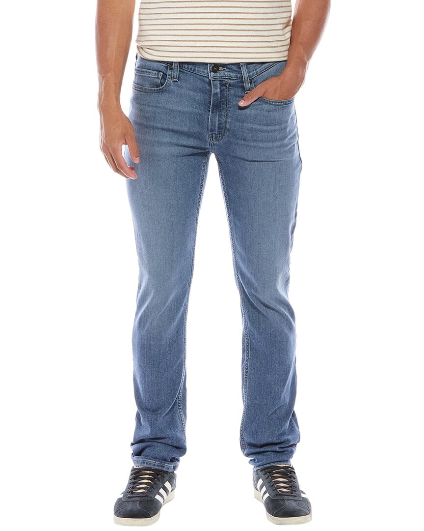 Jeans Straight By Paige In Blue Denim, Size: 4