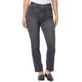 thumbnail image 1 of PAIGE womens  Accent Dark Magnet Ultra High Rise Straight Jean, 32, 1 of 3