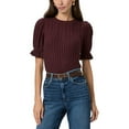 thumbnail image 1 of PAIGE womens  Ansa Silk-Blend Top, l, 1 of 3