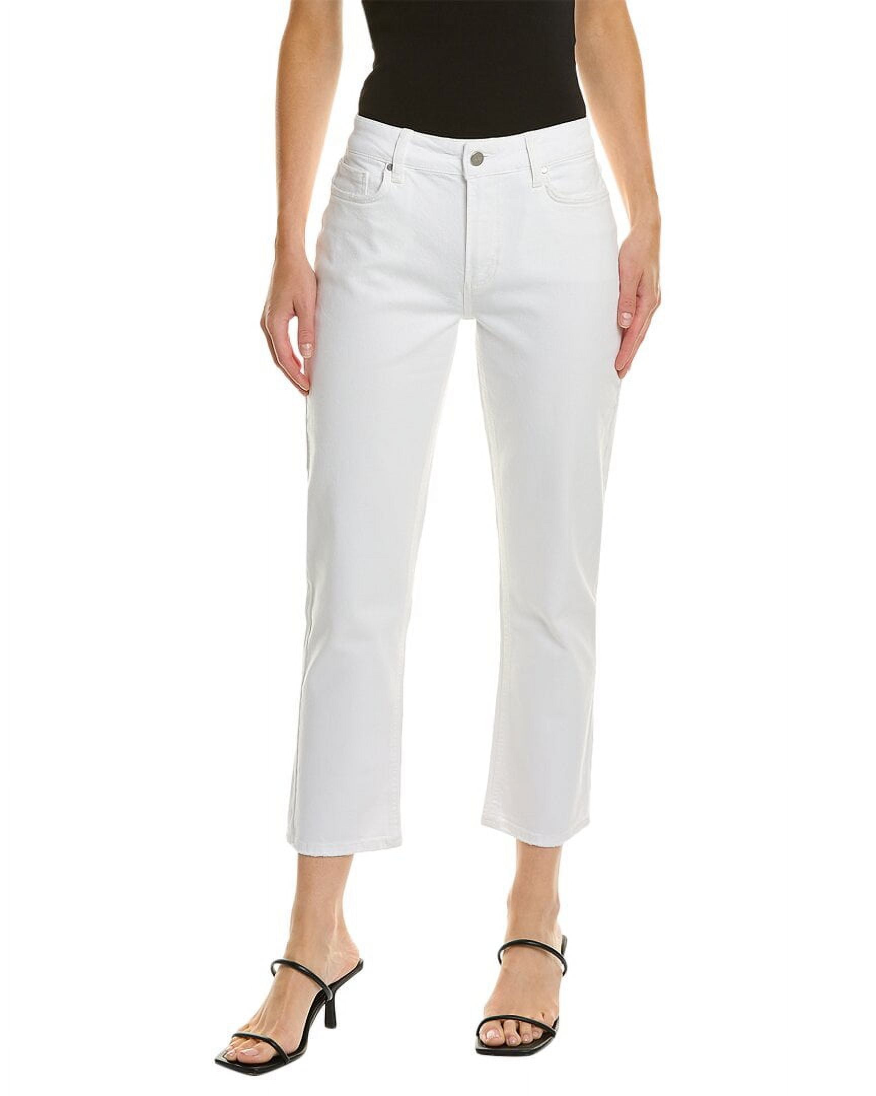 PAIGE Brigitte  White Wave Destructed Jeans Size 26