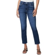 PAIGE womens Cindy Emotion Distressed Straight Leg Jean, 23