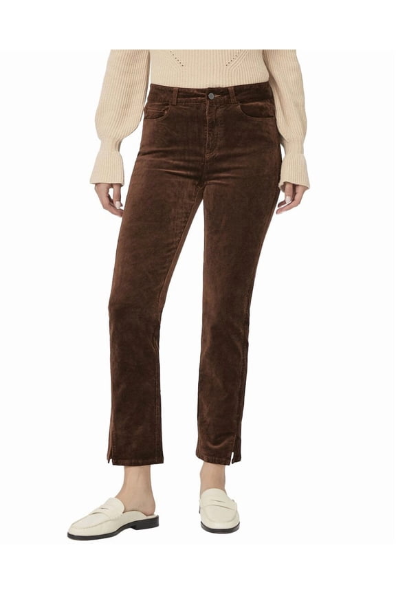 womens Cindy Twisted Seam Slit Chicory Coffee Jean, 23