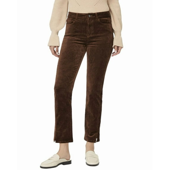 PAIGE womens Cindy Twisted Seam Slit Chicory Coffee Jean, 31