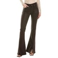 thumbnail image 1 of PAIGE womens  High-Rise Lou Lou Black Cherry Flare Leg Jean, 25, Brown, 1 of 3