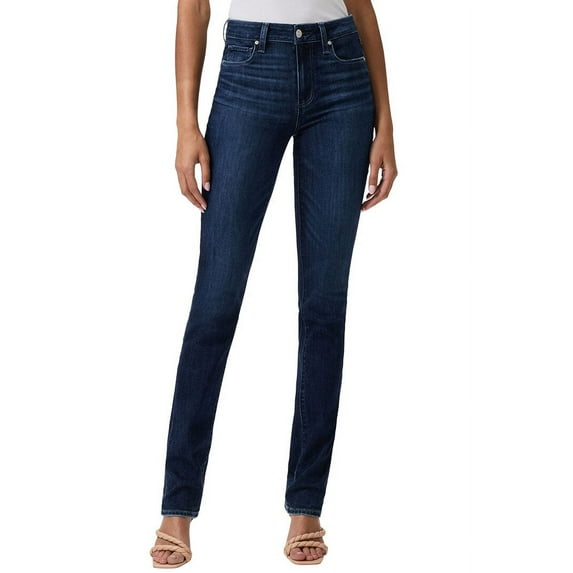 PAIGE womens Hoxton Straight 34In Monarch Straight Jean, 25