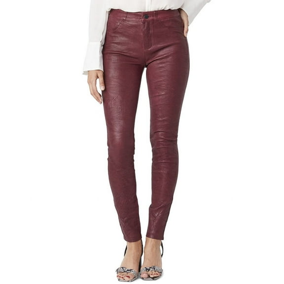 PAIGE womens  Hoxton Stretch Leather Pant, 23
