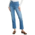thumbnail image 1 of PAIGE womens  Knockout Jolene Princess Tapered Leg Jean, 27, Blue, 1 of 3