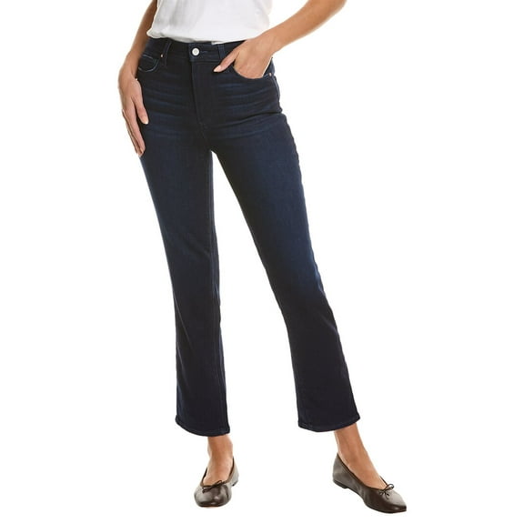 PAIGE womens  Knockout Solstice Ultra High Rise Straight Leg Jean, 28