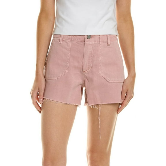 PAIGE womens  Mayslie Vintage Pink Blush Utility Short, 23, Pink