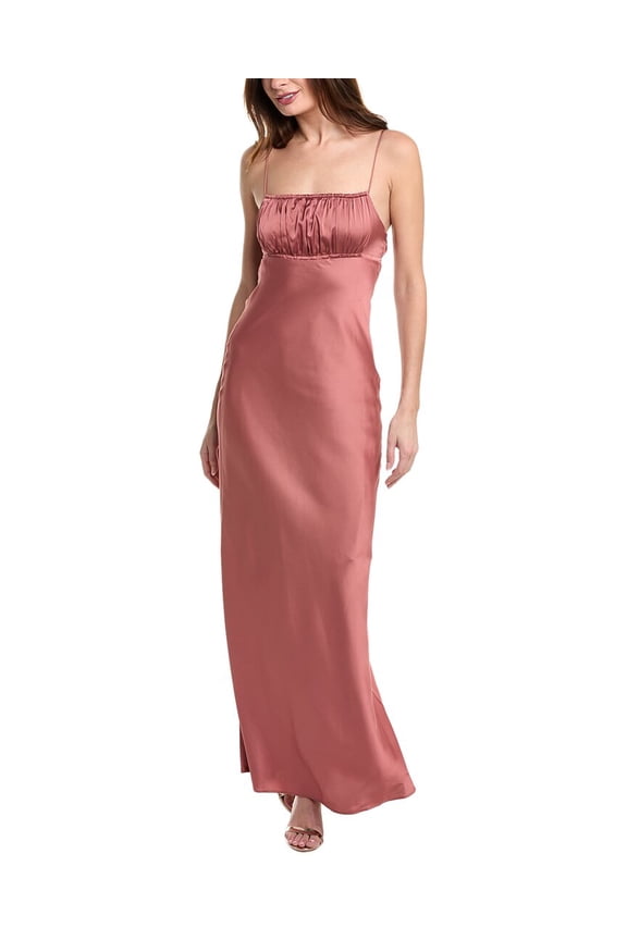 womens  Miren Gown, 2, Yellow