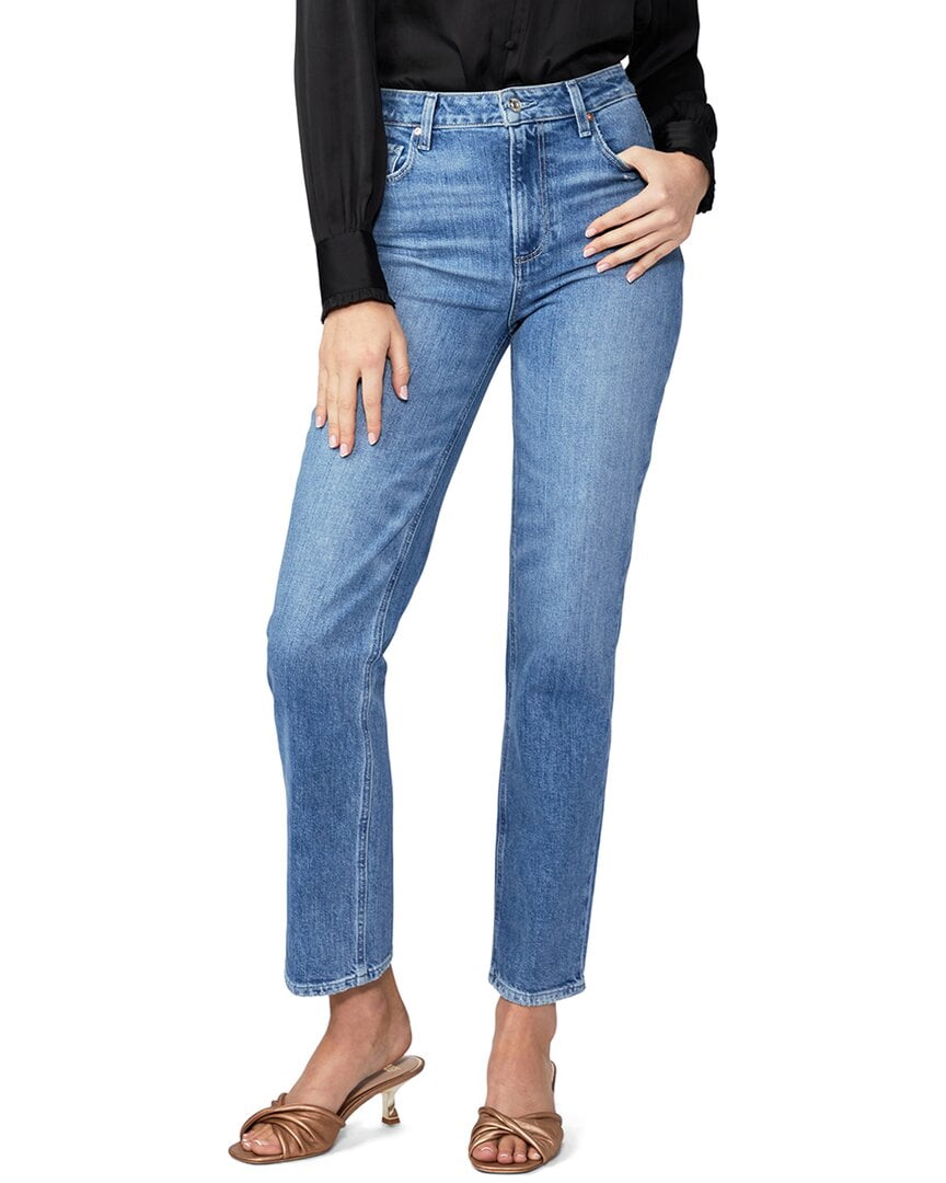 Jeans Straight By Paige In Blue Denim, Size: 4 main image 0