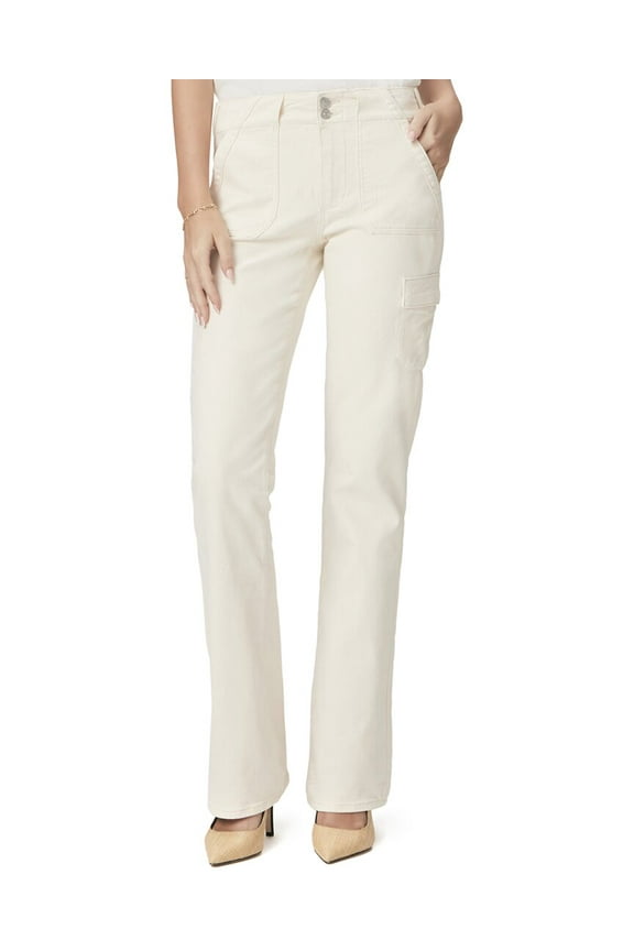 womens Sloane Sandy Ecru Wide Cargo Jean, 23