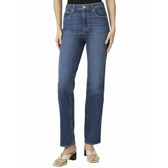 PAIGE womens  Stella Saint Tropez Super High Rise Straight Leg Jean, 25