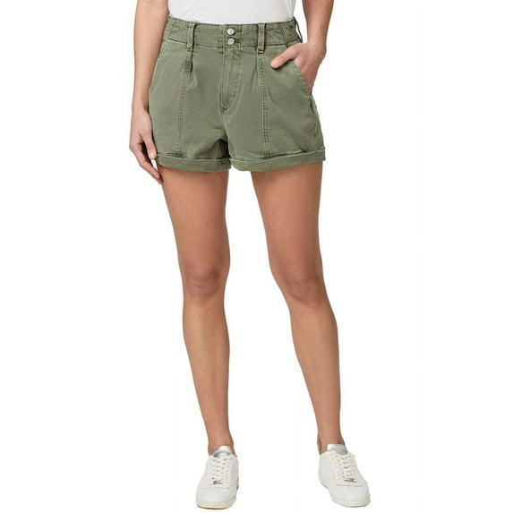 PAIGE womens  Vintage Ivy Green Brooklyn Short Jean, 31