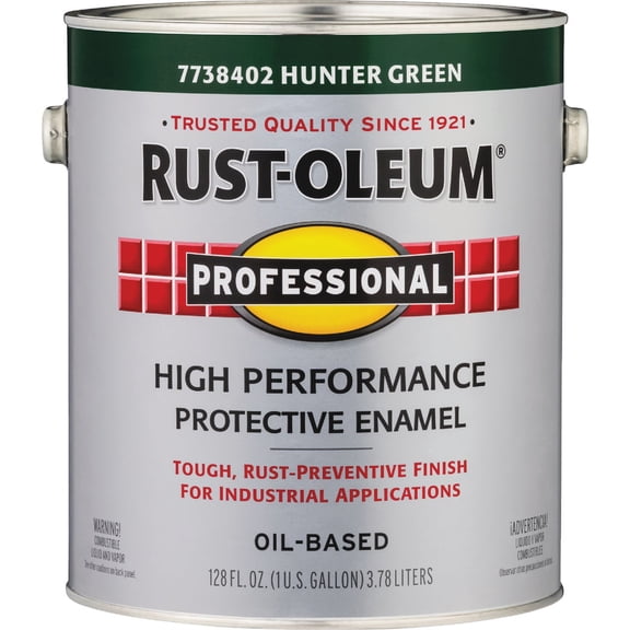 Rust-Oleum Painter's Touch 2X Ultra Cover Gloss Interior Paint - Liquid - 12 oz, Hunt Green