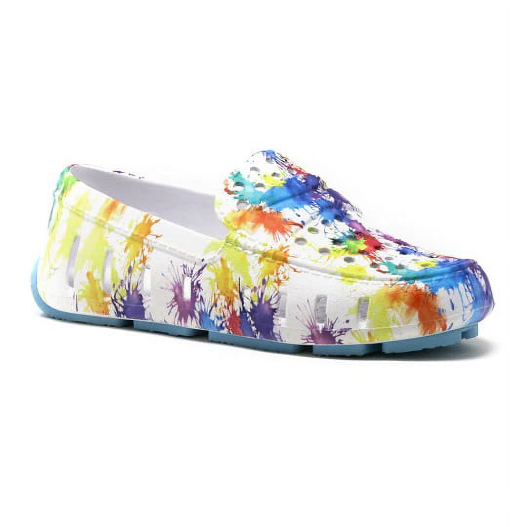PAINT SPLATTER/LIGHT BLUE (Floafers x Robert Stock Collection Kids