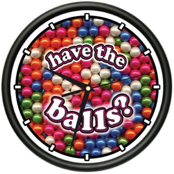 PAINTBALL Do You Have The Balls? Wall Clock gun amo gear