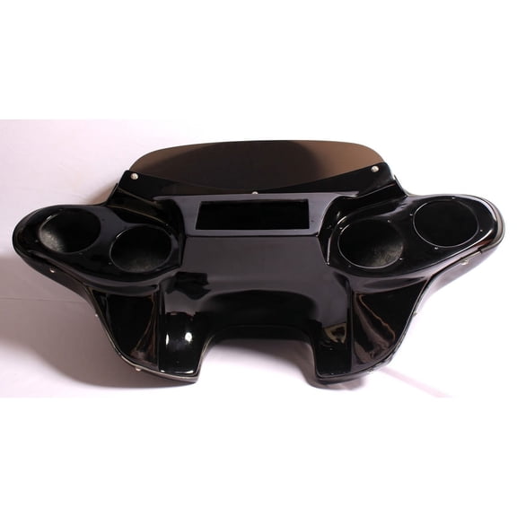 PAINTED BLACK BATWING FAIRING WINDSHIELD for Harley TOURING ROAD KING 1994-Up Freewheeler Electra Glide Ultra Classic
