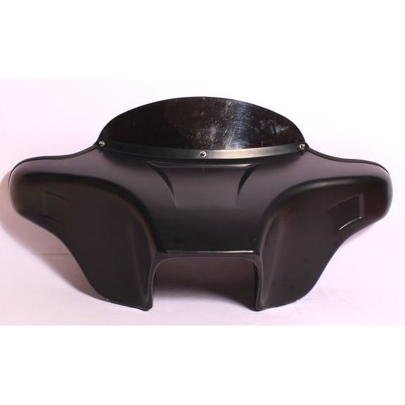 PAINTED BLACK BATWING FAIRING WINDSHIELD for KAWASAKI VULCAN 1600 Classic 2002-2008