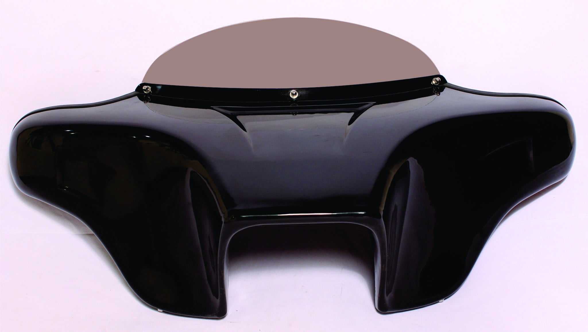 Parabrisas Batwing Para Suzuki Intruder C 800 – Carenado Completo De ABS – Negro Brillante – Dimensiones 94x61 Cm