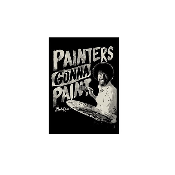 PAINTERS GONNA PAINT MAGNET - Officially Licensed AFRO CAT STARS Decorative Refrigerator Fridge Magnet - 2.5" x 3.5"