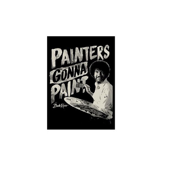 PAINTERS GONNA PAINT MAGNET - Officially Licensed AFRO CAT STARS Decorative Refrigerator Fridge Magnet - 2.5" x 3.5"