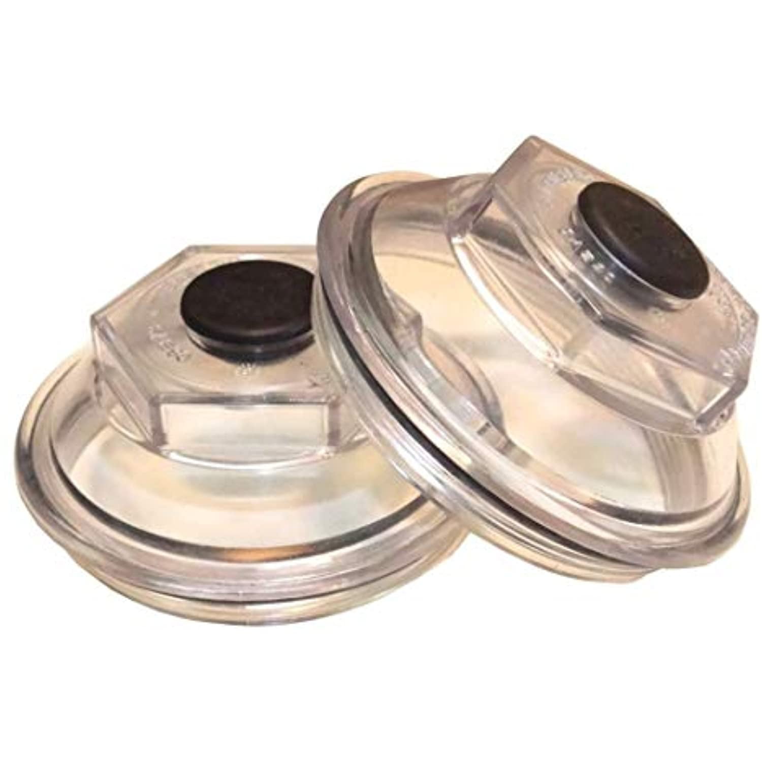 PAIR 3.5" Oil Bath Cap 21-88 Trailer Axle Dexter 9K 10K 8-415 430 - Foto 11