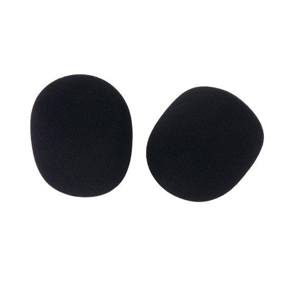 PAIR Microphone Audio Mic Windshield WindScreen Sponge Foam Grill