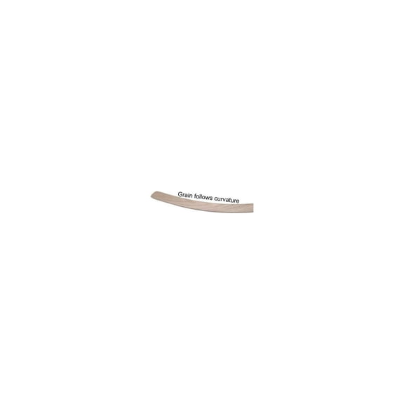 PAIR STEAM BENT Oak Rocker Runners 1-1/8" Wide wood curved legs feet bar chair seat bench rocking