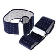 thumbnail image 1 of PAIR of VINTAGE BRACELETS in STYLE with SLEEVES, STRETCH JACQUARD SHIRT, GARTERS - Navy,, 1 of 7