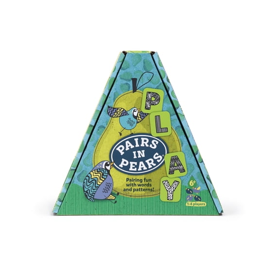 Bananagrams - Pairs In Pears 2.0 - Pairing Fun With Words and Patterns, 1-4 Players Ages 6+