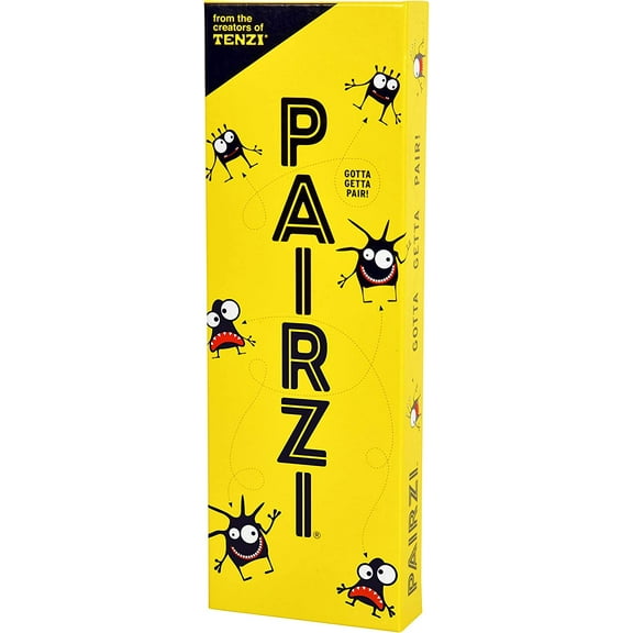 TENZI PAIRZI - The Fast, Fun Card Matching Family and Party Game with a Twist - for Ages 6 to 96 - 2 to 6 Players