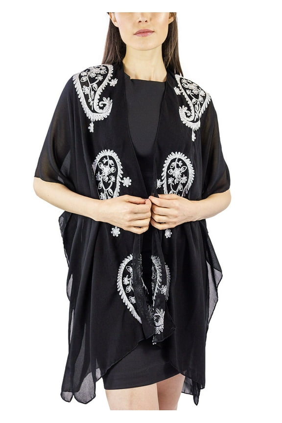 PAISLEY BORDER KIMONO