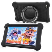 PAITANRY 7" Kids Tablet for Ages 4-12, Android Tablet with 4GB RAM + 32GB ROM, Parental Controls, Eye Protection Display, Toddler Learning Tablet for Boys & Girls, grey