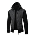 thumbnail image 1 of PAIWINDS Men's Full-Zip Fleece Hoodie Big & Tall Boys Sweater Jacket, 1 of 4