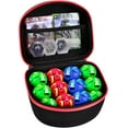 thumbnail image 1 of PAIYULE Case for Bakugan Figures/ BakuCores and Trading Cards, Mini Toys, Small Dolls Storage Container, Toy Organizer Carrying Case (Box Only), 1 of 7