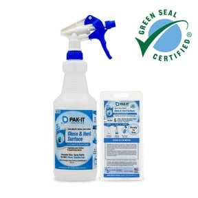 PAK-IT Glass & Hard Surface PRO Cleaning Kit